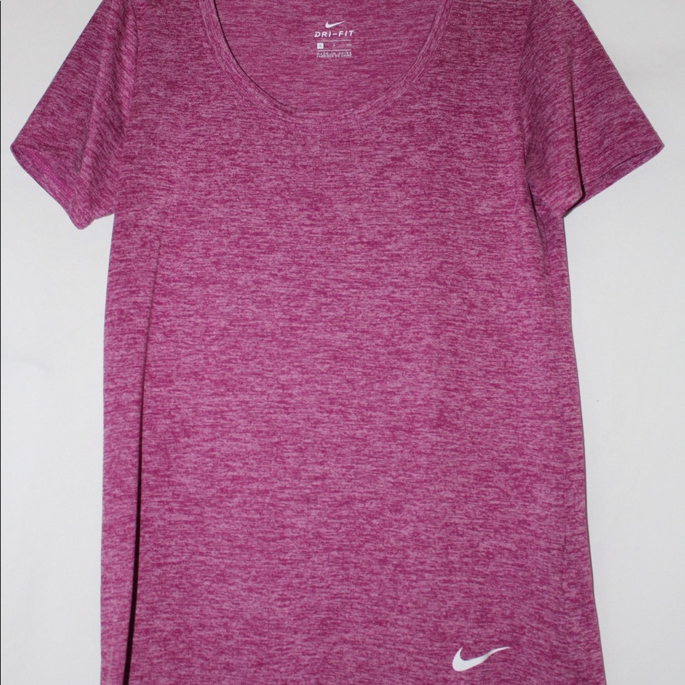 Nike women’s pink athletic shirt